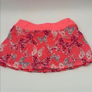 GymGo Girl’s Athletic Tennis Skort Size L(10-12) Butterfly 🦋